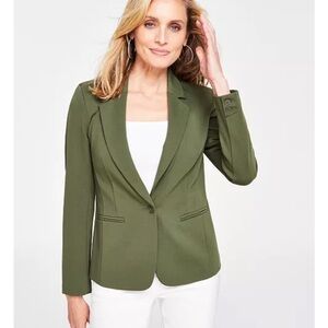 I.N.C. International Concepts
Women's Ponté Blazer Olive Green Women's Blazer